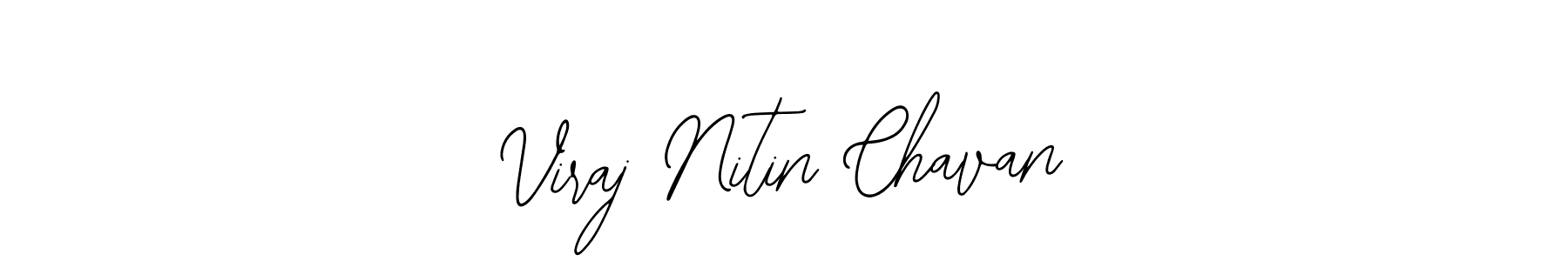 Make a beautiful signature design for name Viraj Nitin Chavan. Use this online signature maker to create a handwritten signature for free. Viraj Nitin Chavan signature style 12 images and pictures png