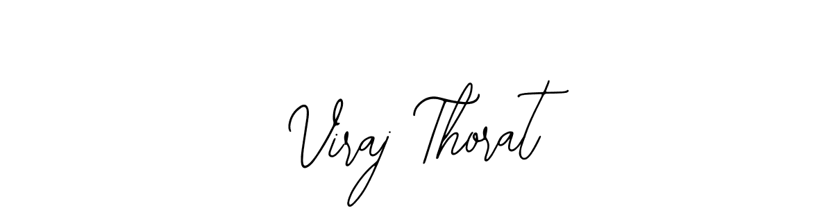 Use a signature maker to create a handwritten signature online. With this signature software, you can design (Bearetta-2O07w) your own signature for name Viraj Thorat. Viraj Thorat signature style 12 images and pictures png