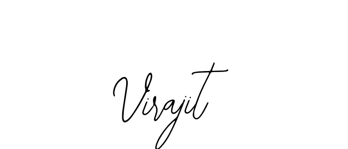 Also You can easily find your signature by using the search form. We will create Virajit name handwritten signature images for you free of cost using Bearetta-2O07w sign style. Virajit signature style 12 images and pictures png