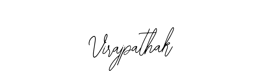 Make a beautiful signature design for name Virajpathak. With this signature (Bearetta-2O07w) style, you can create a handwritten signature for free. Virajpathak signature style 12 images and pictures png