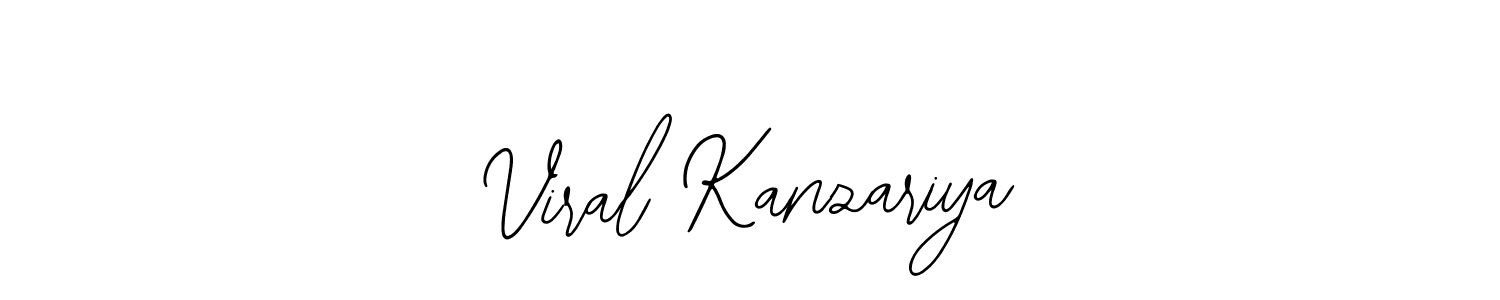 Make a beautiful signature design for name Viral Kanzariya. Use this online signature maker to create a handwritten signature for free. Viral Kanzariya signature style 12 images and pictures png