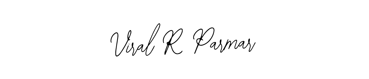 Also You can easily find your signature by using the search form. We will create Viral R Parmar name handwritten signature images for you free of cost using Bearetta-2O07w sign style. Viral R Parmar signature style 12 images and pictures png