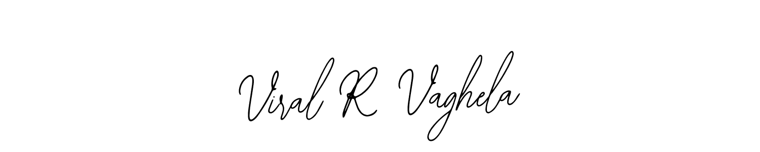 Also You can easily find your signature by using the search form. We will create Viral R Vaghela name handwritten signature images for you free of cost using Bearetta-2O07w sign style. Viral R Vaghela signature style 12 images and pictures png