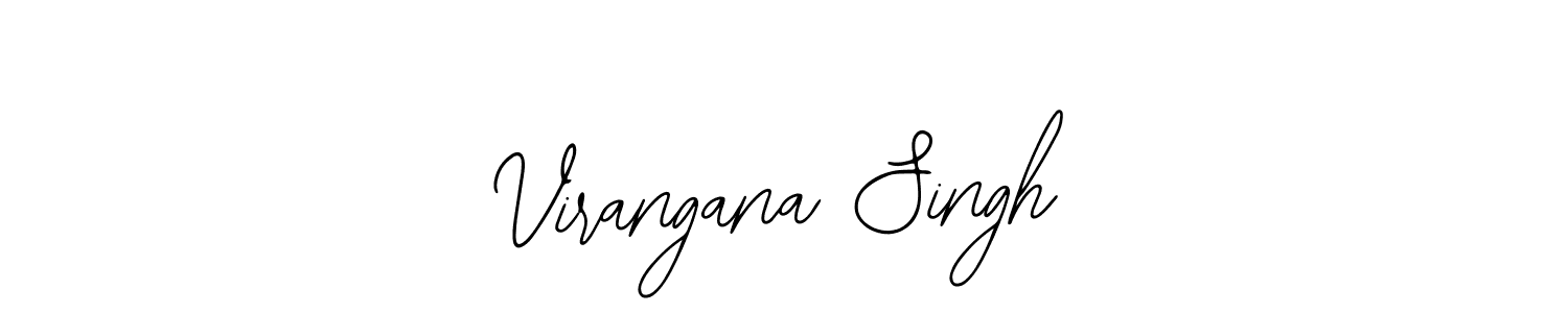 if you are searching for the best signature style for your name Virangana Singh. so please give up your signature search. here we have designed multiple signature styles  using Bearetta-2O07w. Virangana Singh signature style 12 images and pictures png