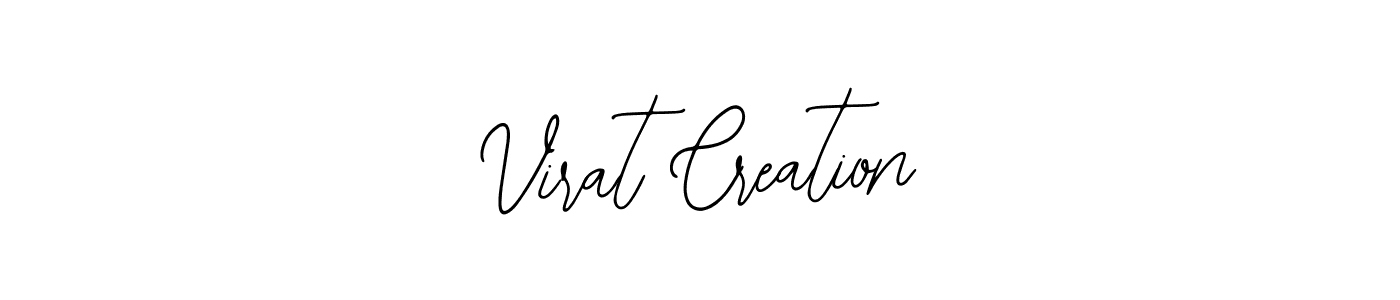 You should practise on your own different ways (Bearetta-2O07w) to write your name (Virat Creation) in signature. don't let someone else do it for you. Virat Creation signature style 12 images and pictures png