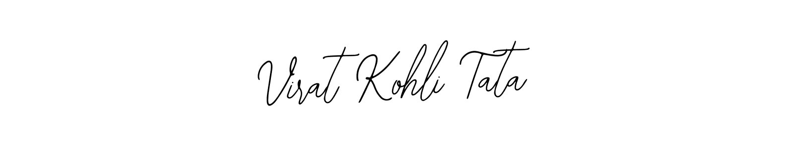 Make a beautiful signature design for name Virat Kohli Tata. With this signature (Bearetta-2O07w) style, you can create a handwritten signature for free. Virat Kohli Tata signature style 12 images and pictures png