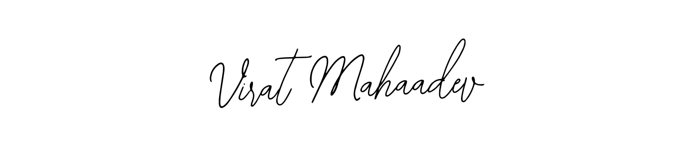 if you are searching for the best signature style for your name Virat Mahaadev. so please give up your signature search. here we have designed multiple signature styles  using Bearetta-2O07w. Virat Mahaadev signature style 12 images and pictures png