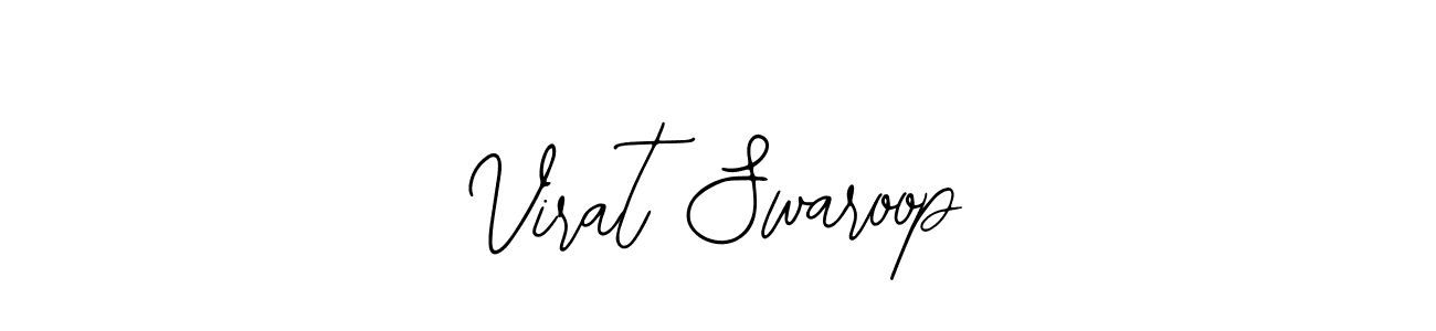 Bearetta-2O07w is a professional signature style that is perfect for those who want to add a touch of class to their signature. It is also a great choice for those who want to make their signature more unique. Get Virat Swaroop name to fancy signature for free. Virat Swaroop signature style 12 images and pictures png