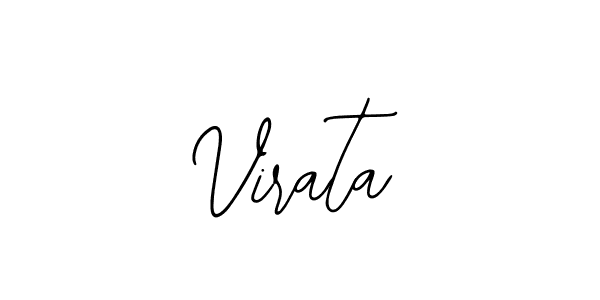 You should practise on your own different ways (Bearetta-2O07w) to write your name (Virata) in signature. don't let someone else do it for you. Virata signature style 12 images and pictures png