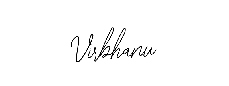 Create a beautiful signature design for name Virbhanu. With this signature (Bearetta-2O07w) fonts, you can make a handwritten signature for free. Virbhanu signature style 12 images and pictures png