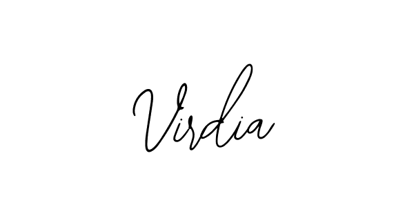 It looks lik you need a new signature style for name Virdia. Design unique handwritten (Bearetta-2O07w) signature with our free signature maker in just a few clicks. Virdia signature style 12 images and pictures png