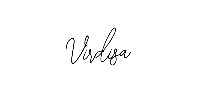 How to make Virdisa signature? Bearetta-2O07w is a professional autograph style. Create handwritten signature for Virdisa name. Virdisa signature style 12 images and pictures png