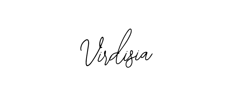 Use a signature maker to create a handwritten signature online. With this signature software, you can design (Bearetta-2O07w) your own signature for name Virdisia. Virdisia signature style 12 images and pictures png