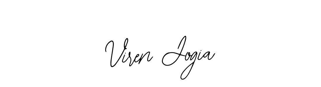 Make a beautiful signature design for name Viren Jogia. Use this online signature maker to create a handwritten signature for free. Viren Jogia signature style 12 images and pictures png