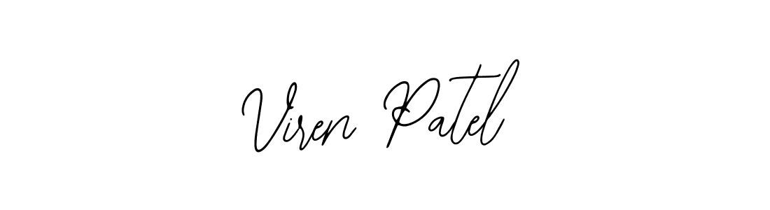 Make a beautiful signature design for name Viren Patel. With this signature (Bearetta-2O07w) style, you can create a handwritten signature for free. Viren Patel signature style 12 images and pictures png