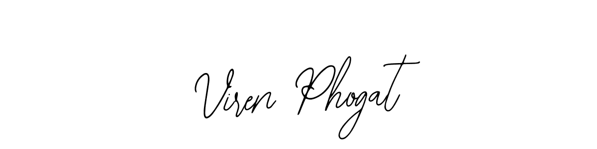 Create a beautiful signature design for name Viren Phogat. With this signature (Bearetta-2O07w) fonts, you can make a handwritten signature for free. Viren Phogat signature style 12 images and pictures png