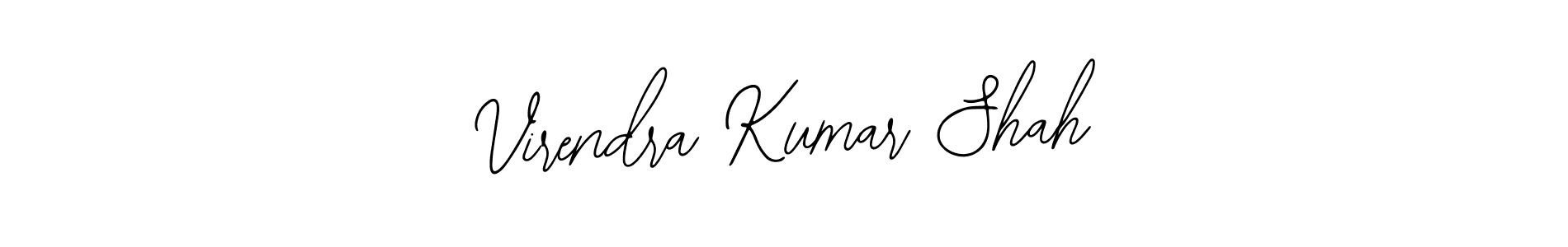 Create a beautiful signature design for name Virendra Kumar Shah. With this signature (Bearetta-2O07w) fonts, you can make a handwritten signature for free. Virendra Kumar Shah signature style 12 images and pictures png