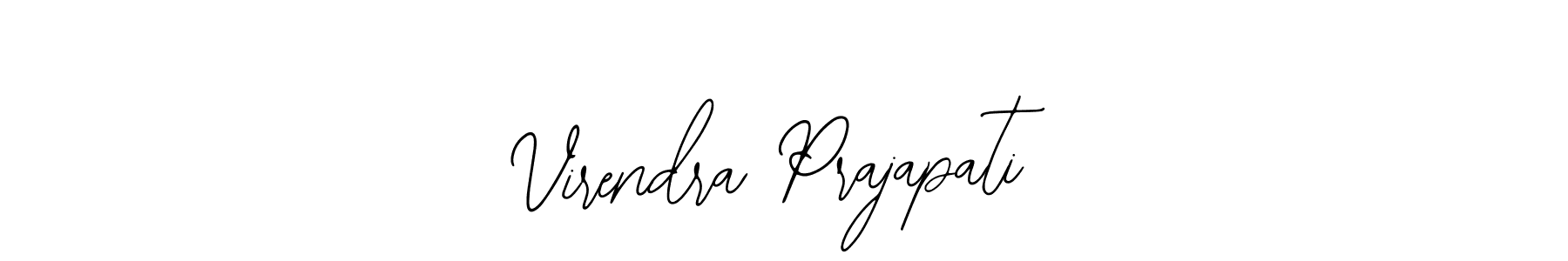 Virendra Prajapati stylish signature style. Best Handwritten Sign (Bearetta-2O07w) for my name. Handwritten Signature Collection Ideas for my name Virendra Prajapati. Virendra Prajapati signature style 12 images and pictures png