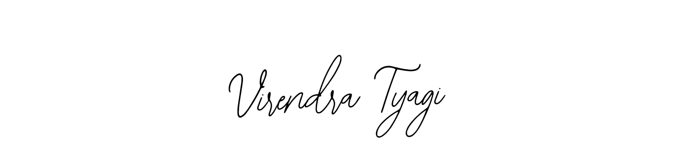 Make a beautiful signature design for name Virendra Tyagi. With this signature (Bearetta-2O07w) style, you can create a handwritten signature for free. Virendra Tyagi signature style 12 images and pictures png