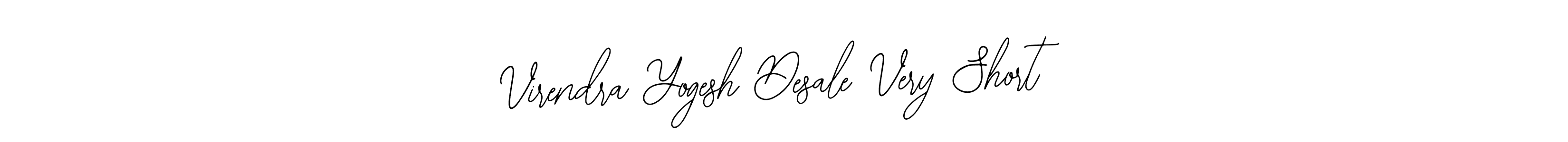 How to make Virendra Yogesh Desale Very Short signature? Bearetta-2O07w is a professional autograph style. Create handwritten signature for Virendra Yogesh Desale Very Short name. Virendra Yogesh Desale Very Short signature style 12 images and pictures png