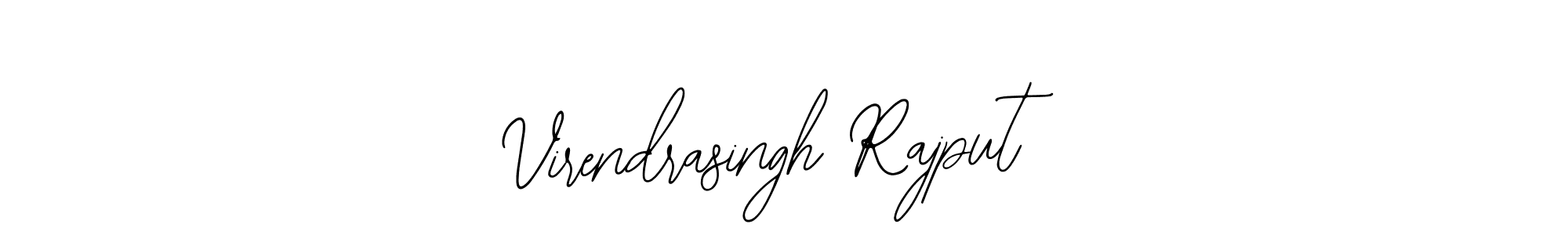 How to make Virendrasingh Rajput signature? Bearetta-2O07w is a professional autograph style. Create handwritten signature for Virendrasingh Rajput name. Virendrasingh Rajput signature style 12 images and pictures png