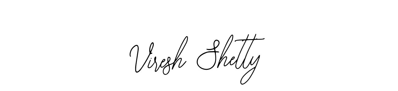 Similarly Bearetta-2O07w is the best handwritten signature design. Signature creator online .You can use it as an online autograph creator for name Viresh Shetty. Viresh Shetty signature style 12 images and pictures png