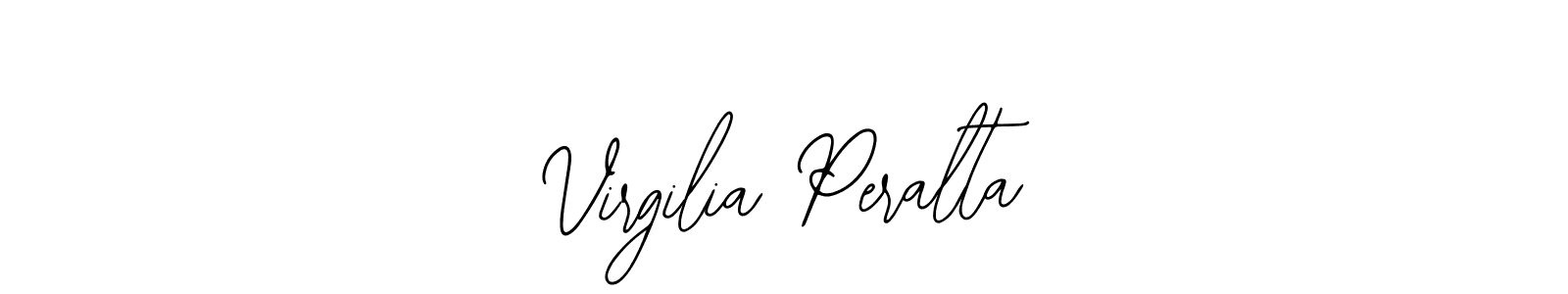 Make a beautiful signature design for name Virgilia Peralta. Use this online signature maker to create a handwritten signature for free. Virgilia Peralta signature style 12 images and pictures png