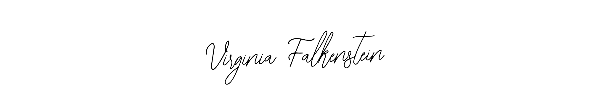 The best way (Bearetta-2O07w) to make a short signature is to pick only two or three words in your name. The name Virginia Falkenstein include a total of six letters. For converting this name. Virginia Falkenstein signature style 12 images and pictures png