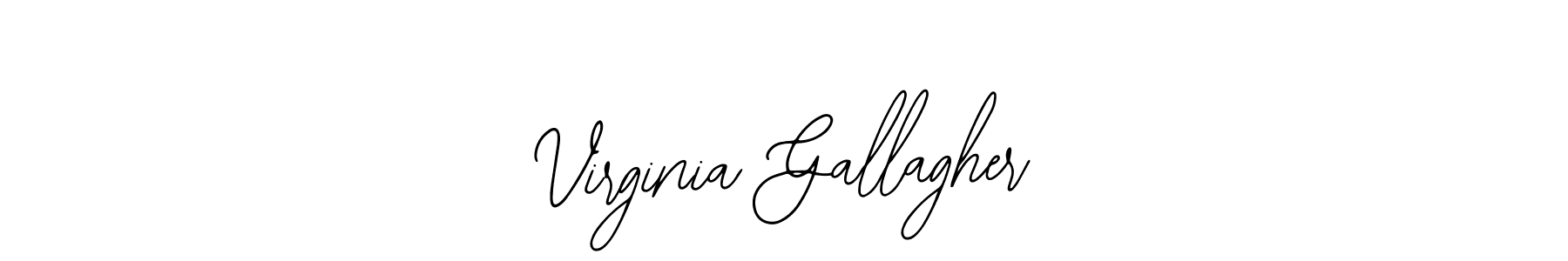 if you are searching for the best signature style for your name Virginia Gallagher. so please give up your signature search. here we have designed multiple signature styles  using Bearetta-2O07w. Virginia Gallagher signature style 12 images and pictures png