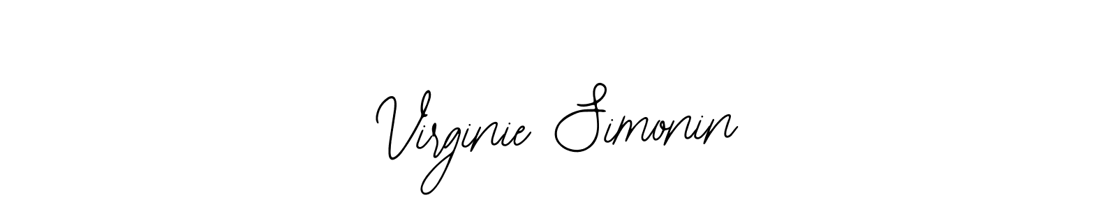 Virginie Simonin stylish signature style. Best Handwritten Sign (Bearetta-2O07w) for my name. Handwritten Signature Collection Ideas for my name Virginie Simonin. Virginie Simonin signature style 12 images and pictures png