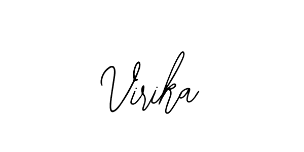 Also You can easily find your signature by using the search form. We will create Virika name handwritten signature images for you free of cost using Bearetta-2O07w sign style. Virika signature style 12 images and pictures png