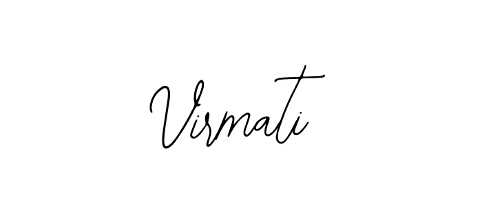 How to make Virmati signature? Bearetta-2O07w is a professional autograph style. Create handwritten signature for Virmati name. Virmati signature style 12 images and pictures png