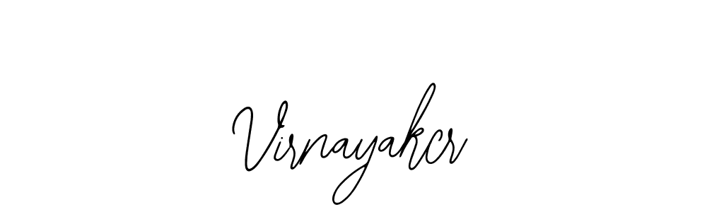 if you are searching for the best signature style for your name Virnayakcr. so please give up your signature search. here we have designed multiple signature styles  using Bearetta-2O07w. Virnayakcr signature style 12 images and pictures png