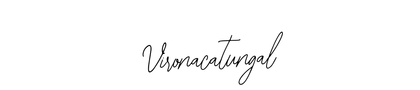 Also You can easily find your signature by using the search form. We will create Vironacatungal name handwritten signature images for you free of cost using Bearetta-2O07w sign style. Vironacatungal signature style 12 images and pictures png