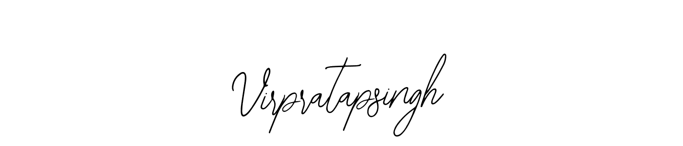 Use a signature maker to create a handwritten signature online. With this signature software, you can design (Bearetta-2O07w) your own signature for name Virpratapsingh. Virpratapsingh signature style 12 images and pictures png