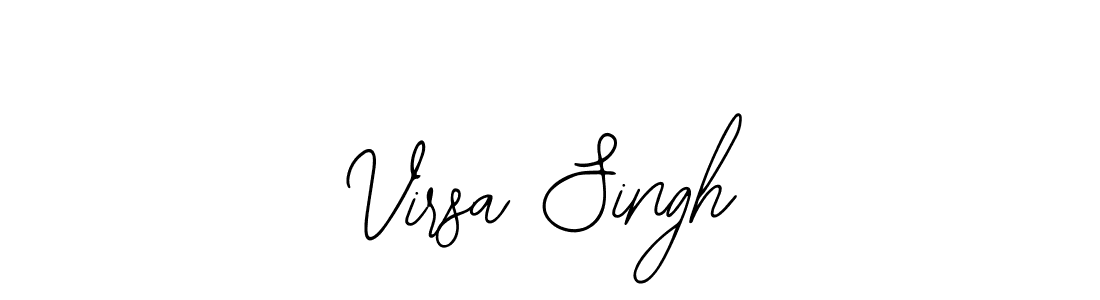 Make a beautiful signature design for name Virsa Singh. Use this online signature maker to create a handwritten signature for free. Virsa Singh signature style 12 images and pictures png