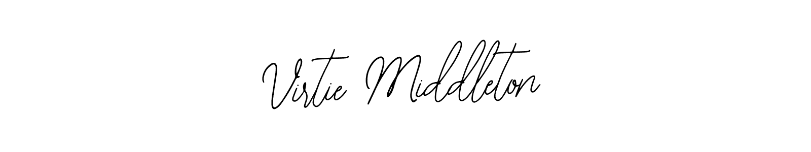 Create a beautiful signature design for name Virtie Middleton. With this signature (Bearetta-2O07w) fonts, you can make a handwritten signature for free. Virtie Middleton signature style 12 images and pictures png