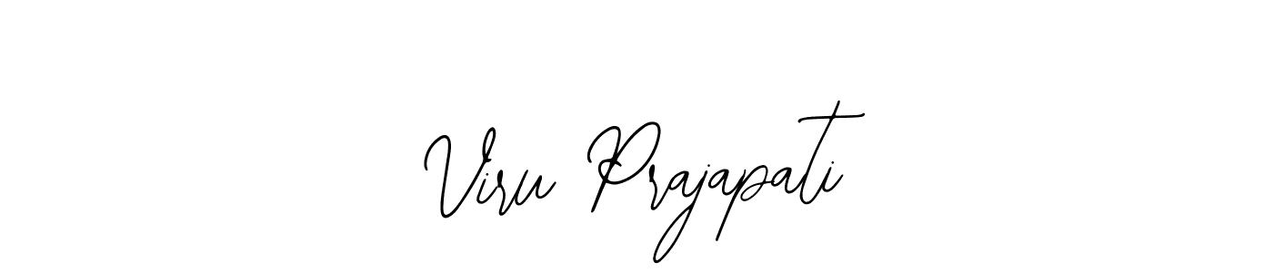 How to Draw Viru Prajapati signature style? Bearetta-2O07w is a latest design signature styles for name Viru Prajapati. Viru Prajapati signature style 12 images and pictures png