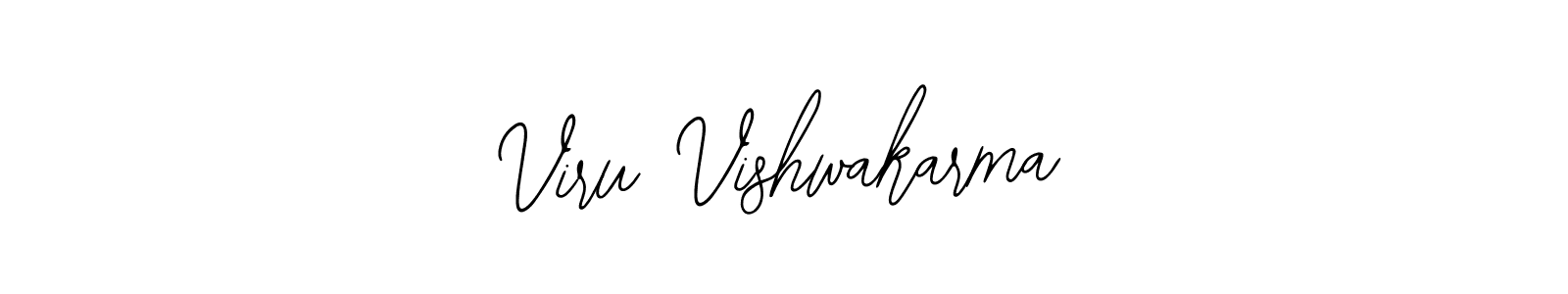 How to make Viru Vishwakarma signature? Bearetta-2O07w is a professional autograph style. Create handwritten signature for Viru Vishwakarma name. Viru Vishwakarma signature style 12 images and pictures png