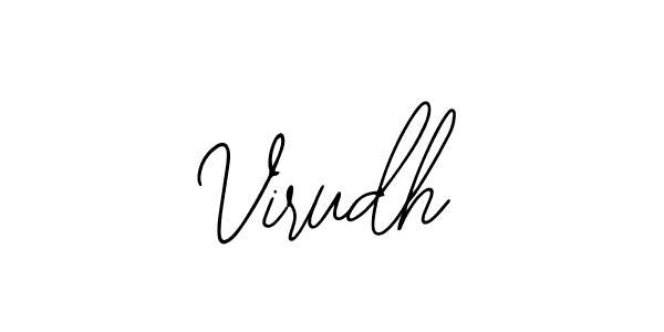 Virudh stylish signature style. Best Handwritten Sign (Bearetta-2O07w) for my name. Handwritten Signature Collection Ideas for my name Virudh. Virudh signature style 12 images and pictures png