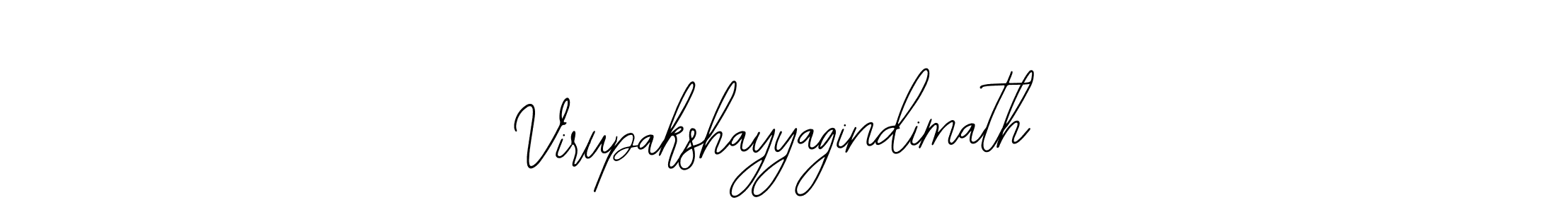 The best way (Bearetta-2O07w) to make a short signature is to pick only two or three words in your name. The name Virupakshayyagindimath include a total of six letters. For converting this name. Virupakshayyagindimath signature style 12 images and pictures png