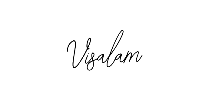 How to make Visalam signature? Bearetta-2O07w is a professional autograph style. Create handwritten signature for Visalam name. Visalam signature style 12 images and pictures png