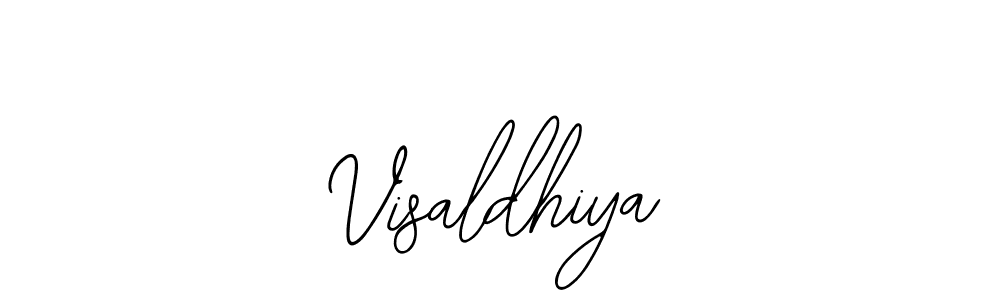 How to make Visaldhiya signature? Bearetta-2O07w is a professional autograph style. Create handwritten signature for Visaldhiya name. Visaldhiya signature style 12 images and pictures png