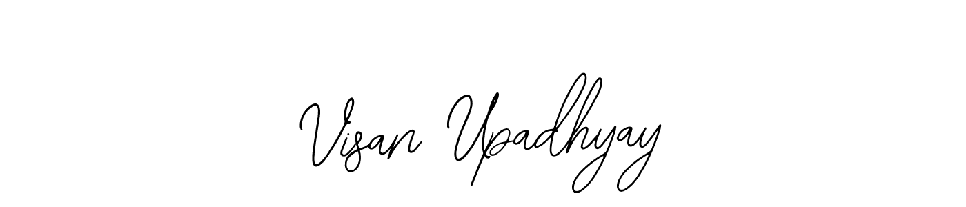 Also You can easily find your signature by using the search form. We will create Visan Upadhyay name handwritten signature images for you free of cost using Bearetta-2O07w sign style. Visan Upadhyay signature style 12 images and pictures png