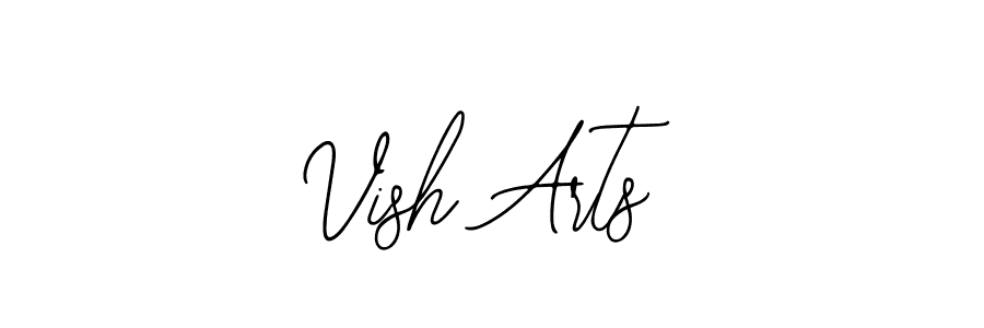 Design your own signature with our free online signature maker. With this signature software, you can create a handwritten (Bearetta-2O07w) signature for name Vish Arts. Vish Arts signature style 12 images and pictures png