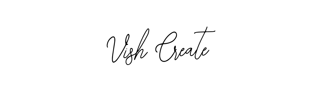 Also You can easily find your signature by using the search form. We will create Vish Create name handwritten signature images for you free of cost using Bearetta-2O07w sign style. Vish Create signature style 12 images and pictures png