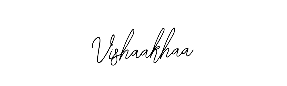 How to Draw Vishaakhaa signature style? Bearetta-2O07w is a latest design signature styles for name Vishaakhaa. Vishaakhaa signature style 12 images and pictures png