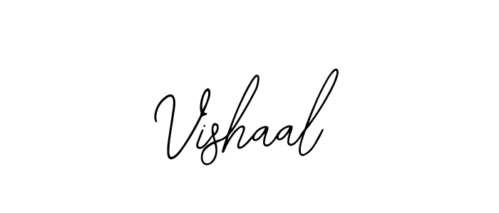 Also we have Vishaal name is the best signature style. Create professional handwritten signature collection using Bearetta-2O07w autograph style. Vishaal signature style 12 images and pictures png