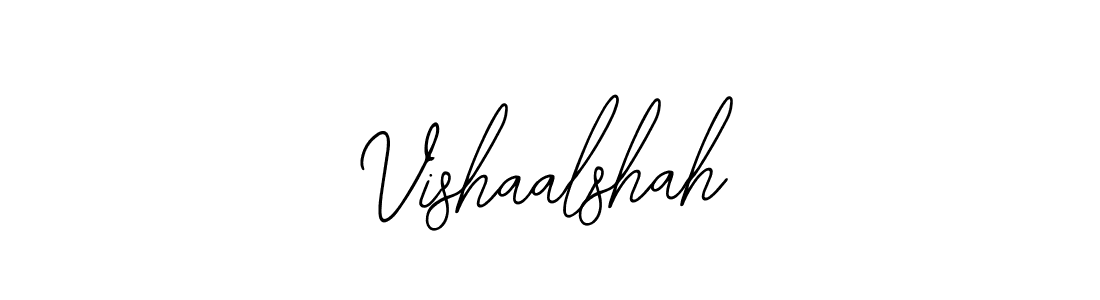 Make a beautiful signature design for name Vishaalshah. With this signature (Bearetta-2O07w) style, you can create a handwritten signature for free. Vishaalshah signature style 12 images and pictures png