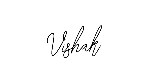 if you are searching for the best signature style for your name Vishak. so please give up your signature search. here we have designed multiple signature styles  using Bearetta-2O07w. Vishak signature style 12 images and pictures png